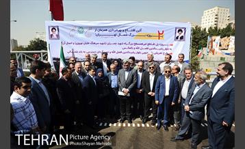 افتتاح پل غیر همسطح بزرگراه شهید چمران (پل شهید نوروزی) با حضور شهردار تهران 20