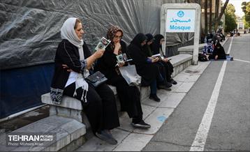 مراسم دعای عرفه دانشگاه تهران 3