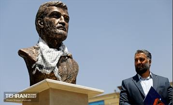 رونمایی از سردیس سردار شهید احمد متوسلیان 8