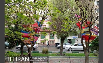 اکران هنرهای محیطی نوروزی در بلوارکشاورز 20