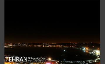 نورافشانی دریاچه شهدای خلیج فارس به مناسبت جشن نیمه شعبان‎‎ 1