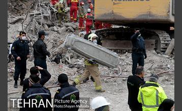 هشتمین روز آواربرداری ساختمان پلاسکو-1 17