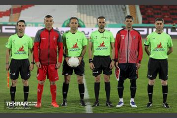دیدار تیم های فوتبال پرسپولیس و نساجی مازندران 1