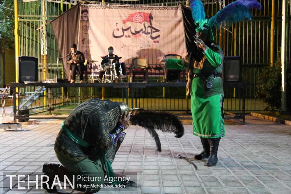 برگزاری اعزای حسینی در بوستان قصر منطقه هفت 25