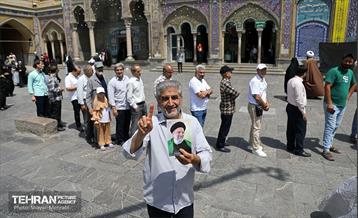 انتخابات چهاردهمین دوره ریاست جمهوری - حرم حضرت عبدالعظیم حسنی(ع) 4