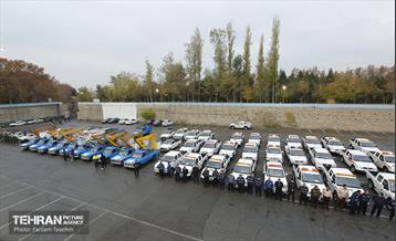 مانور برف روبی شهرداری منطقه 5