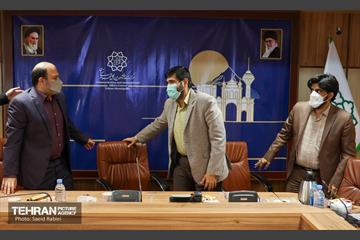 جلسه تودیع و معارفه رئیس مرکز ارتباطات و امور بین الملل شهرداری تهران 21