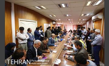 بازدید شهردار تهران از خط ۷ مترو  35