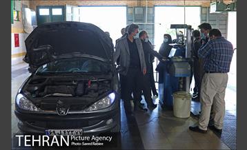 بازدید مدیرکل محیط‌زیست و‌ توسعه پایدار شهرداری تهران از مرکز معاینه فنی نیایش 11