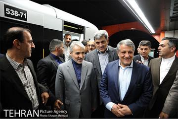 آیین بهره برداری از بخش شرقی خط 7 مترو تهران 16