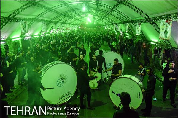 مراسم عزاداری در میدان صدم نارمک‎‎ 5