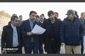 بازدید معاون مالی و اقتصاد شهری از پروژه‌های عمرانی 20