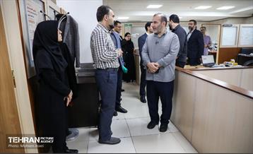 بازدید مدیرکل حوزه شهردار تهران از مرکز مطالعات و برنامه‌ریزی شهرداری تهران 15