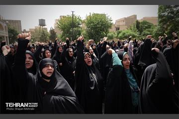 مراسم تشییع پیکر مطهر سرباز شهید ماهان ستاره 22