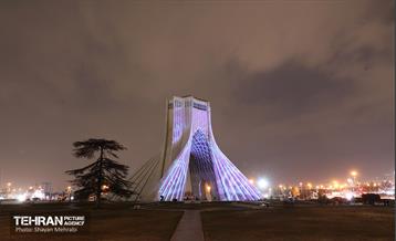 نورافشانی در میدان آزادی به مناسبت نیمه شعبان 28