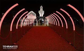 المان نوری بین الحرمین در دریاچه شهدای خلیج فارس  19