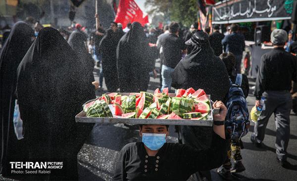 مراسم پیاده روی جاماندگان اربعین حسینی در تهران 39