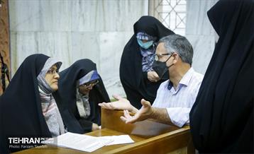 حضور زهره الهیان از منطقه 5