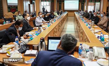 جلسه کارگروه ستاد مقابله با کرونای شهرداری تهران 5