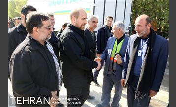 بازدید دکتر قالیباف از موکب جنت الزهرا (س) در کربلا 2