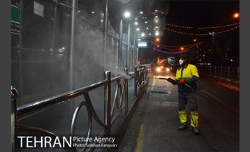 طرح ضدعفونی معابر شهری 14