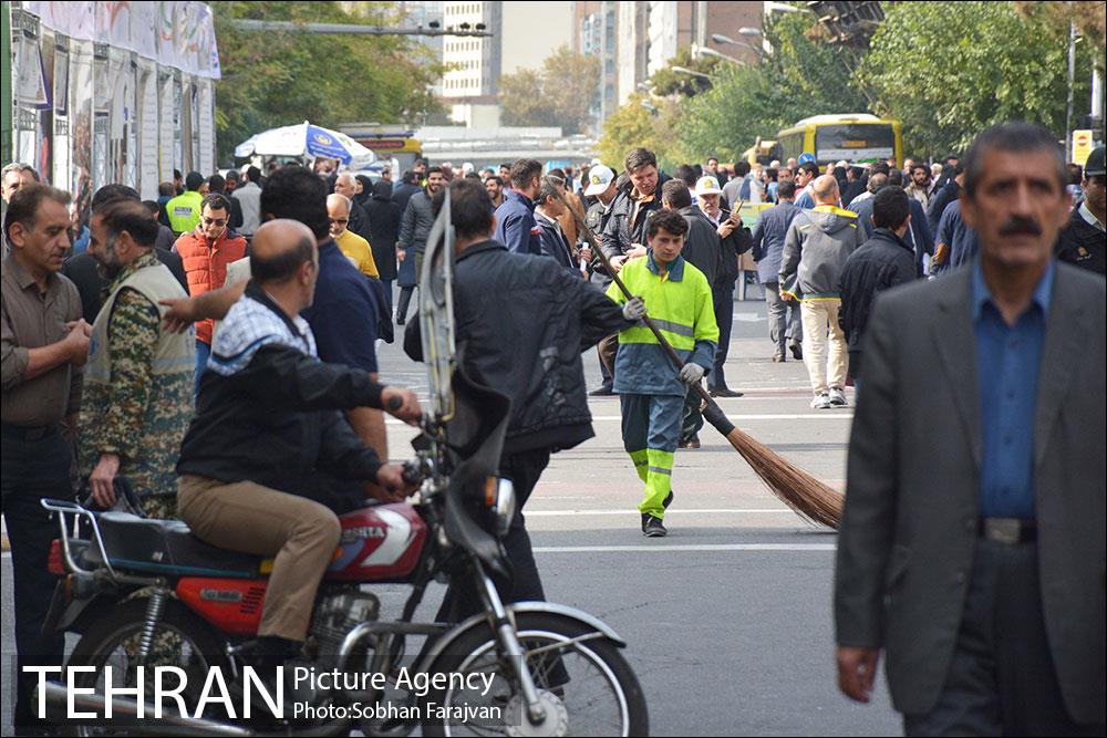 خدمات شهرداری تهران در مراسم 13 آبان 12