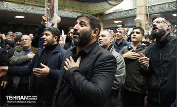 تشییع پیکر شهید گمنام در مسجد حجت(عج) 16