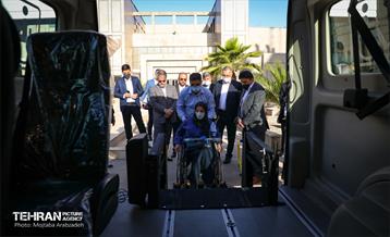 مراسم ورود ۲۰ ون‌ ویژه به ناوگان خدمات‌رسانی به معلولان و جانبازان 18