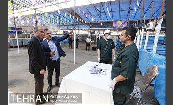 بازدید سعید راد از مراکز عرضه دام  11