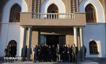 بازدید رییس شورای شهر تهران از پروژه خانه شهر (بلدیه) 2