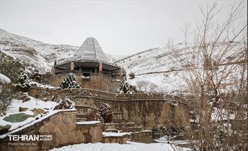 روز برفی در آبشار تهران 22