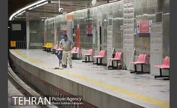 ایستگاه تقاطعی میدان امام حسین(ع) پیش از افتتاح 4