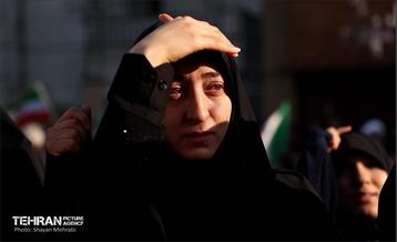 بدرقه شهیدان تنگسیری و اسحاقی توسط اهالی پایتخت 16