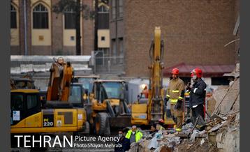 پنجمین روز آواربرداری ساختمان پلاسکو 15