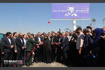 آیین افتتاح فاز اول ساخت بزرگراه سردار شهید محمد بروجردی 2