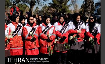 تشییع شهدای آتش نشان در بهشت زهرا(س) -3 2