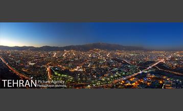 امروز تهران از فراز برج میلاد 1