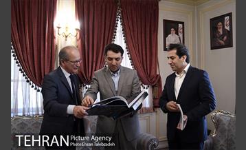 دیدار رئیس مرکز ارتباطات با سفیر فرانسه 14