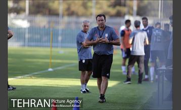 تمرین تیم ملی فوتبال ب ایران زیر نظر ویلموتس 5
