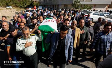 تشییع پیکر جانباز شهید سردار محمدحسین منصوری 20