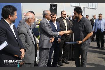 افتتاح دسترسی بزرگراه شهید سلیمانی به بزرگراه شهید یاسینی 7