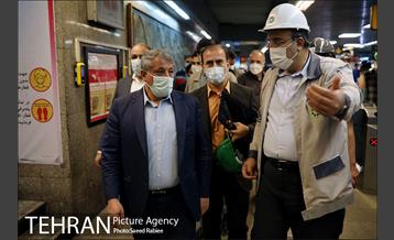 بازدید رئیس شورای شهر از زیرگذر چهارراه گلوبندک 16