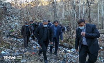 بازدید شهردار تهران از منطقه 2