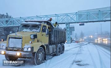 عملیات برف‌روبی در منطقه 2