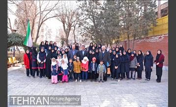بازدید شهردار تهران از مدرسه استثنایی نظام مافی 11