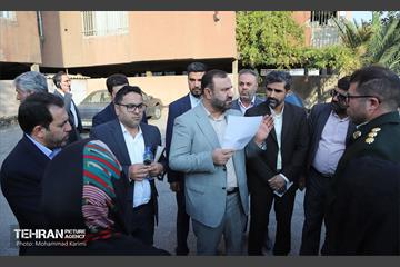 بازدید دادستان عمومی و انقلاب تهران از منطقه ۱۶ 9