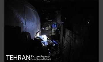 آتش سوزی در ساختمان سینوهه 25