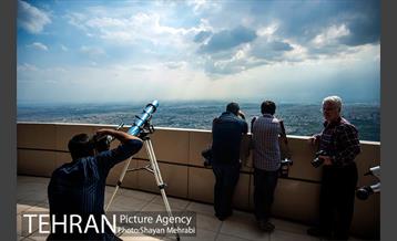 استهلال ماه مبارک رمضان از فراز برج میلاد 8