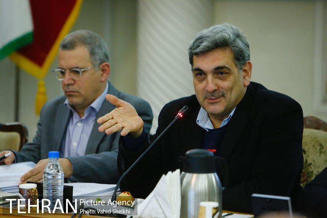 نشست شورای معاونین، مشاوران و شهرداران مناطق ۲۲گانه و مراسم تکریم و معارفه فرمانده یگان حفاظت شهرداری تهران 8