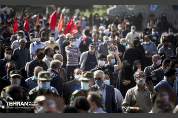 مراسم تشییع پیکر شهید صیاد خدایی 9